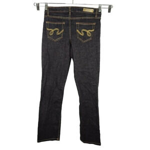 Southpole Black Jeans Juniors Size 9 Slim Bootcut Streetwear Casual Faded